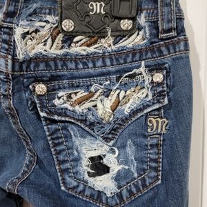 Miss Me skinny jeans size 26